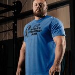 WSM MARŠKINĖLIAI MĖLYNI 2022